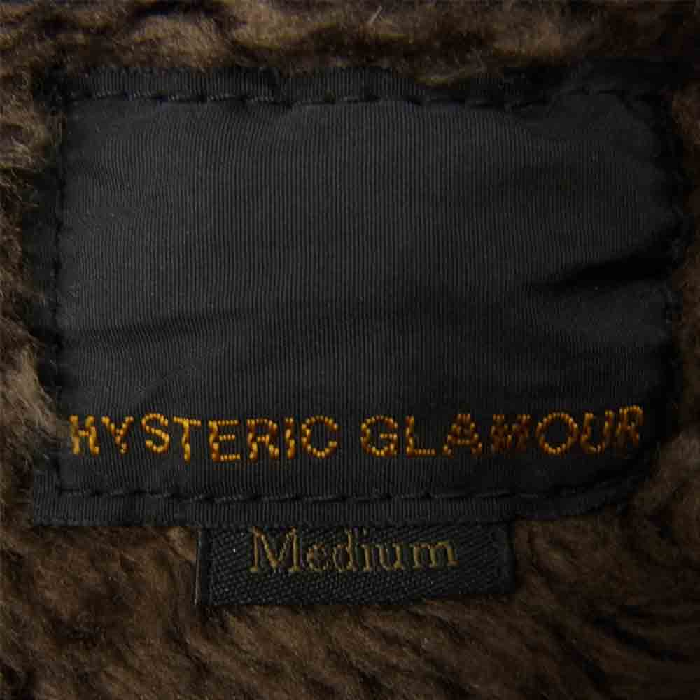 HYSTERIC GLAMOUR ヒステリックグラマー 0153AB15 フード付き ミリタリー ジャケット カーキ系 M【中古】