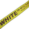 OFF-WHITE オフホワイト 国内正規品 INDUSTRIAL BELT インダストリアル ベルト イエロー系【中古】