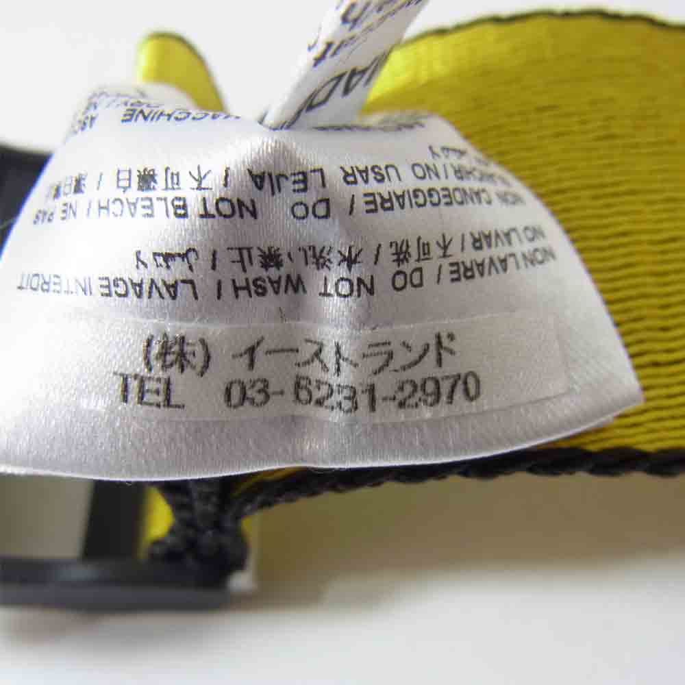 OFF-WHITE オフホワイト 国内正規品 INDUSTRIAL BELT インダストリアル ベルト イエロー系【中古】