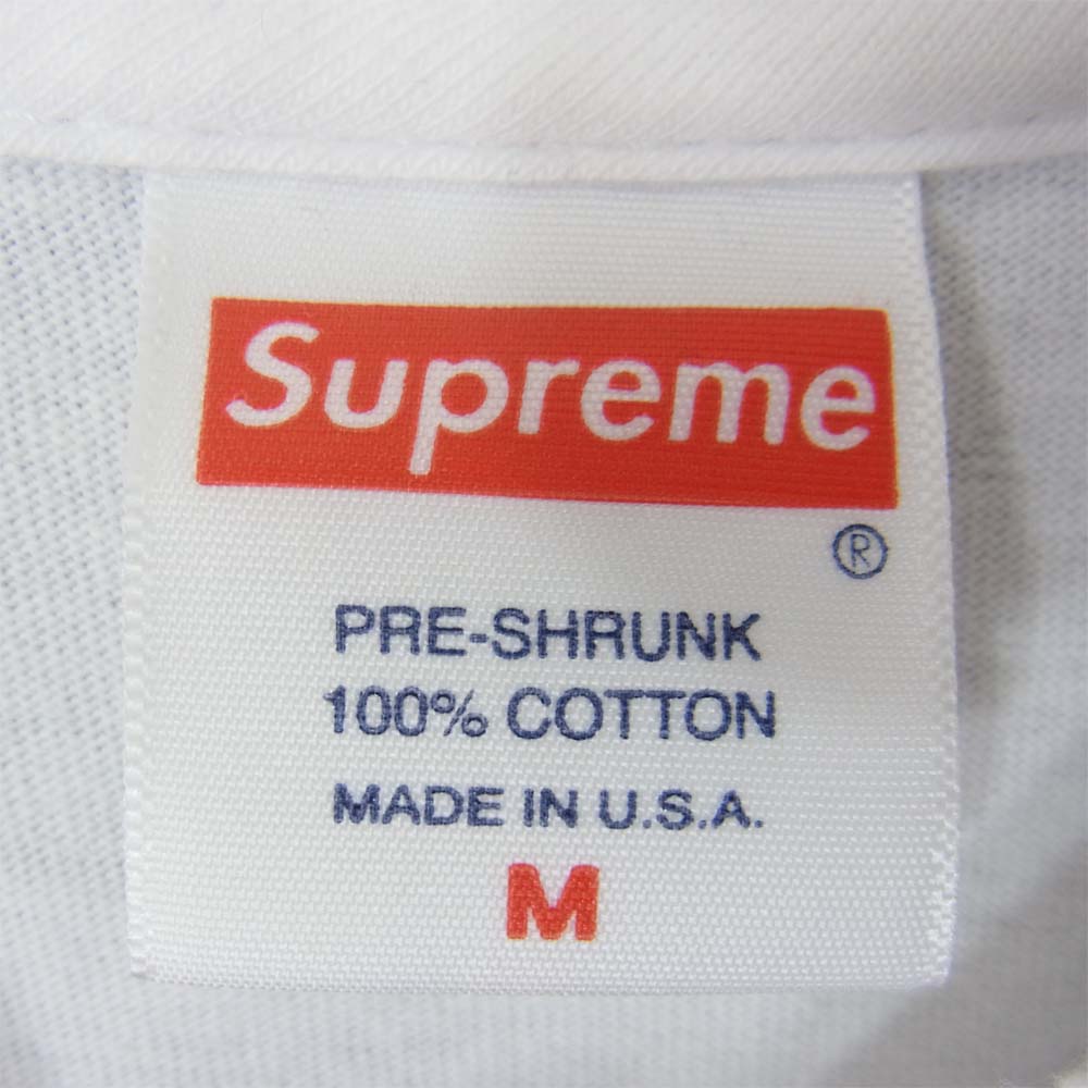 Supreme シュプリーム 20SS Daniel Johnston Tee ダニエル ジョンストン ロゴ Tシャツ ホワイト系 M【中古】