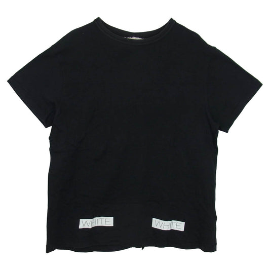 OFF-WHITE オフホワイト DIAG Tシャツ ブラック ブラック系 M【中古】