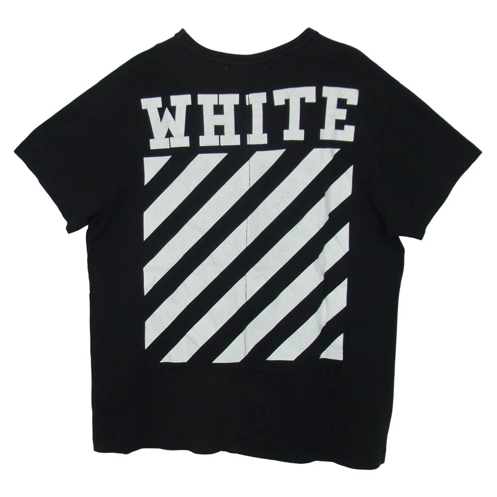 OFF-WHITE オフホワイト DIAG Tシャツ ブラック ブラック系 M【中古】