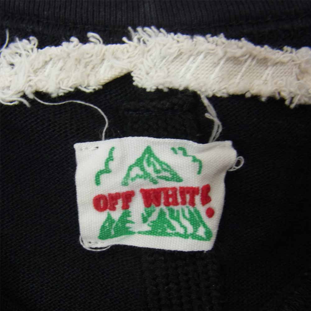 OFF-WHITE オフホワイト DIAG Tシャツ ブラック ブラック系 M【中古】