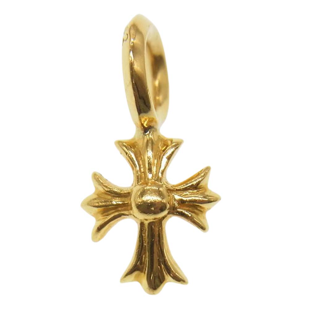 CHROME HEARTS クロムハーツ（原本無） 22K STACK CH PLUS V2 スタック ダイヤ CHプラス チャーム ペンダントトップ ゴールド系【中古】