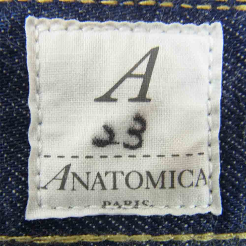 ANATOMICA アナトミカ 531-522-01 MARILYN 2 マリリン 2 デニム パンツ インディゴブルー系 23【中古】