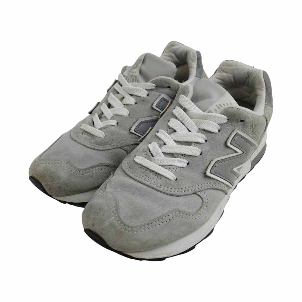 NEW BALANCE ニューバランス USA製 M1400JGY ローカット スニーカー グレー系 23cm【中古】