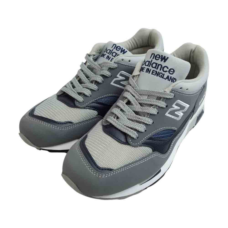 NEW BALANCE ニューバランス イングランド製 M1500UK ローカット スニーカー グレー系 26cm【新古品】【未使用】【中古】