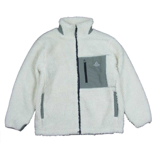 バーティゴデザイン 20-011-600-9710-3-0 ボア フリース ブルゾン ジャケット ホワイト系 M【中古】