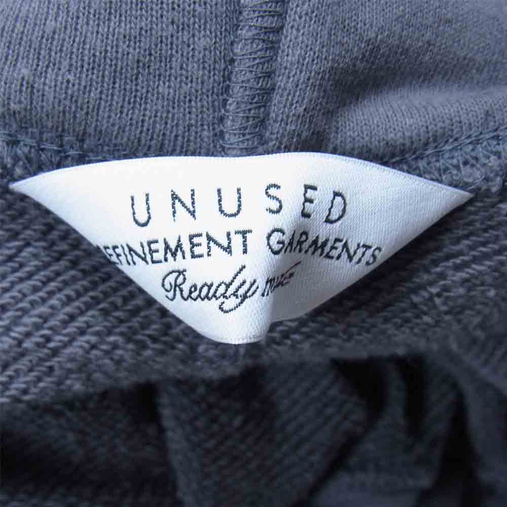 UNUSED アンユーズド US1527 Sweat hoodie スウェット フーディー パーカー グレー系 3【中古】