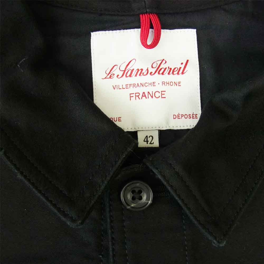 ル サン パレイユ 1193-CMU2502 CTN MS TRDITIONAL COVERALL コットンモールスキントラディショナルカバーオール ブラック系 42【中古】