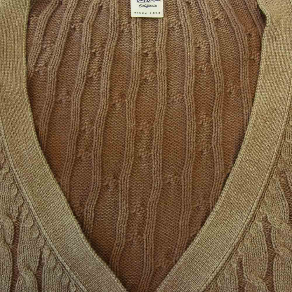 Ron Herman ロンハーマン 211080024-1071 コンチョボタン コットン ケーブルニット カーディガン XS【中古】
