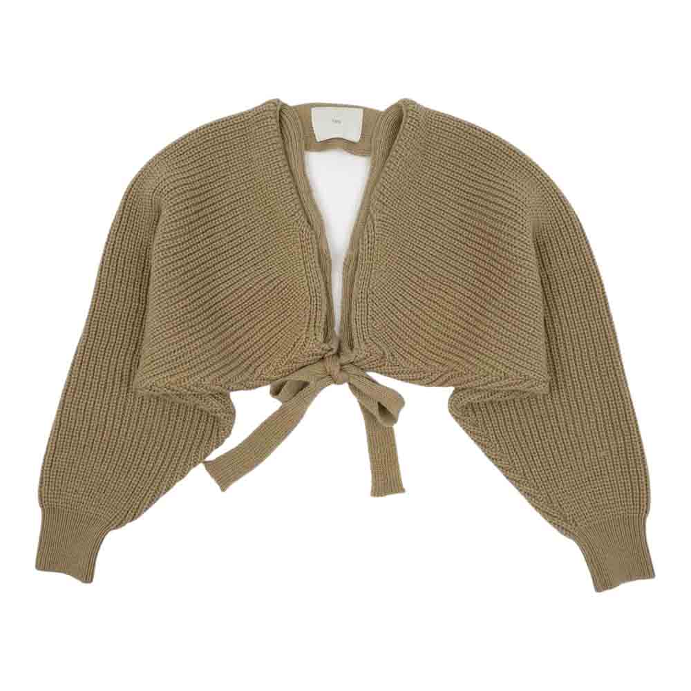 タン TN17AW011 ニット スリーブ アーム トップ【中古】
