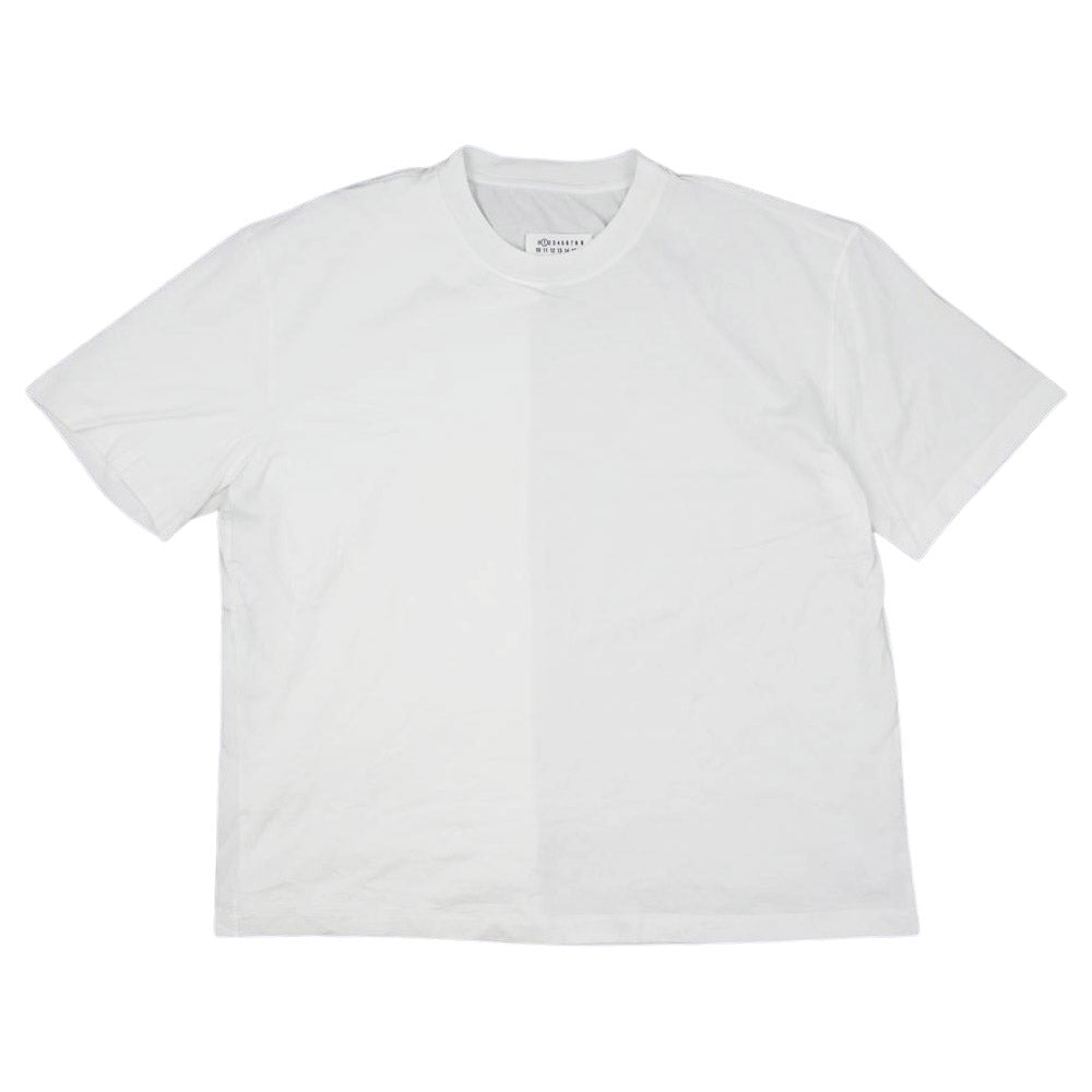 MAISON MARGIELA メゾンマルジェラ 20SS S51GC0474 1ライン コレクションライン 右二重袖 オーバーサイズ アシンメトリー 半袖 Tシャツ S【中古】