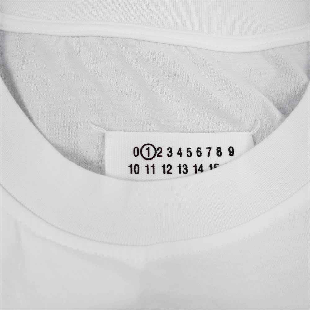 MAISON MARGIELA メゾンマルジェラ 20SS S51GC0474 1ライン コレクションライン 右二重袖 オーバーサイズ アシンメトリー 半袖 Tシャツ S【中古】