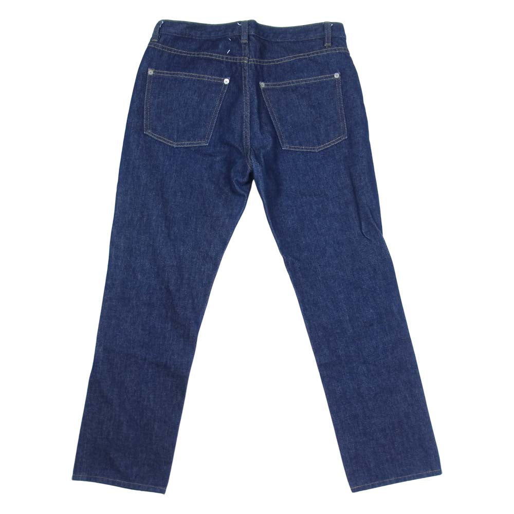 MAISON MARGIELA メゾンマルジェラ 19SS S51LA0068 1ライン コレクションライン ミドルウエスト ストレートデニム パンツ【中古】
