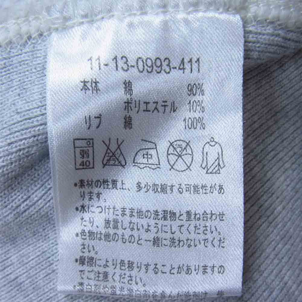 Champion チャンピオン 青タグ 復刻 プリント リバースウィーブ スウェット トレーナー グレー系 M【中古】