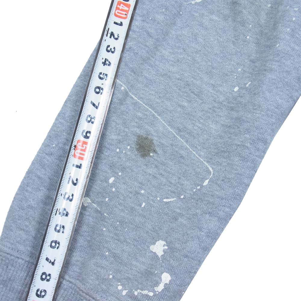 COMME des GARCONS コムデギャルソン 12SS HOMME オム HI-T010 迷彩 カモ 切替 ペイント フルジップ パーカー グレー系 M【中古】