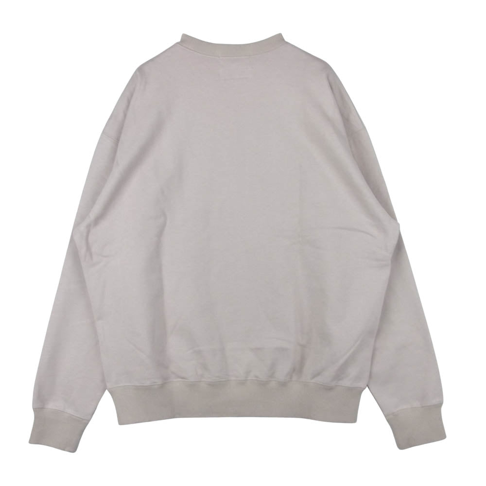 WIND AND SEA ウィンダンシー ICJP215SK007 ICECREAM アイスクリーム COTTON SWEAT SHIRT (CIRCLE) スウェット シャツ トレーナー ベージュ系 M【新古品】【未使用】【中古】