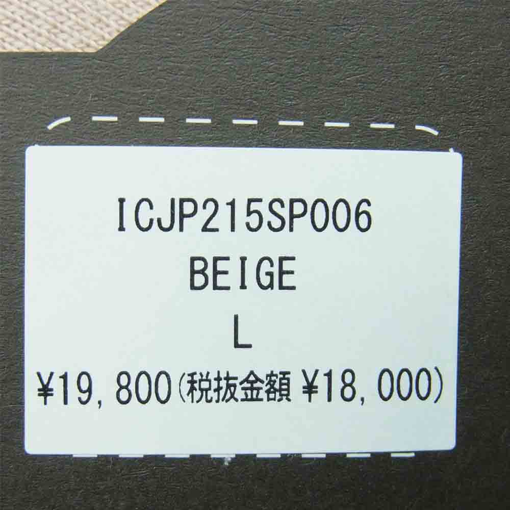 WIND AND SEA ウィンダンシー ICJP215SP006 ICECREAM アイスクリーム COTTON SWEAT PANTS (ICE&SEA) コットン スウェット パンツ ベージュ系 L【新古品】【未使用】【中古】