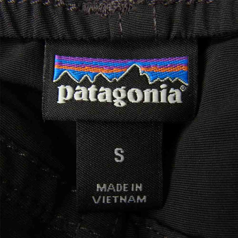 patagonia パタゴニア 19SS 55211 Baggies Pants バギーズ パンツ ナイロン パンツ ブラック系 S【中古】