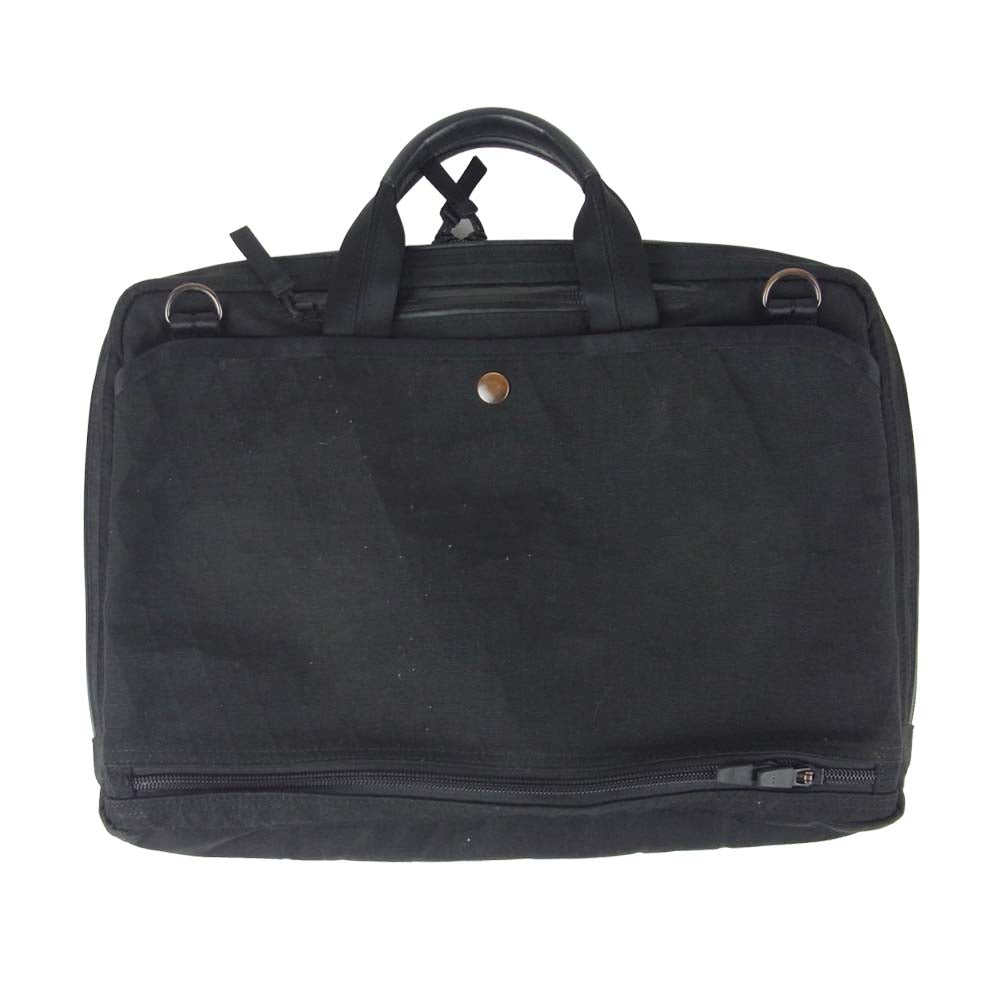 PORTER ポーター HYBRID 2WAY BRIEF CASE S ハイブリッド ショルダーストラップ付 ブリーフケース ブラック系【中古】
