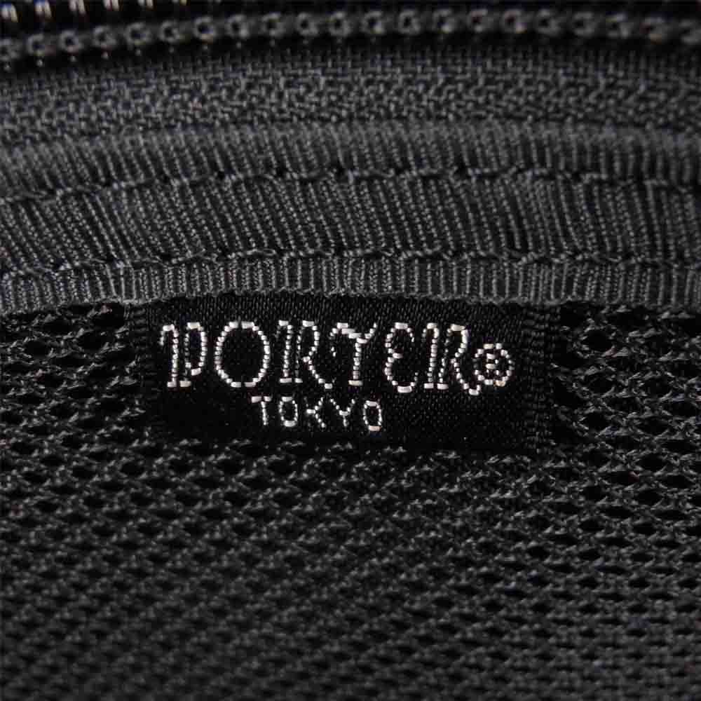 PORTER ポーター HYBRID 2WAY BRIEF CASE S ハイブリッド ショルダーストラップ付 ブリーフケース ブラック系【中古】