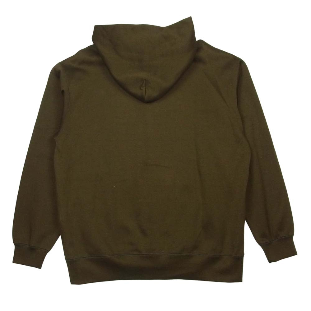 Scye サイ 19AW 1119-23431-UM96 URBAN RESEARCH別注 綿ジャージーニット プルオーバー パーカー カーキ系 38【新古品】【未使用】【中古】