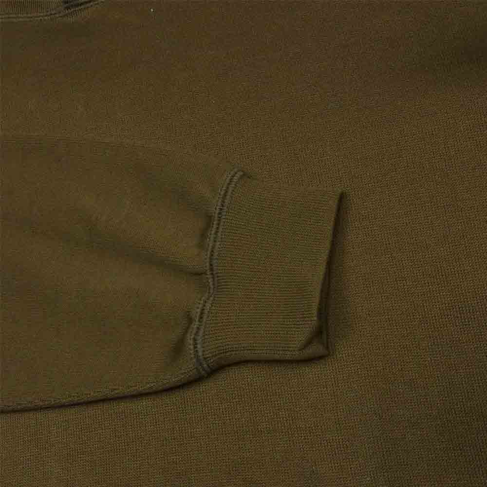 Scye サイ 19AW 1119-23431-UM96 URBAN RESEARCH別注 綿ジャージーニット プルオーバー パーカー カーキ系 38【新古品】【未使用】【中古】