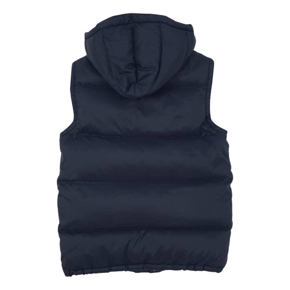RALPH LAUREN ラルフローレン フード付き ダウン ベスト ネイビー系【中古】