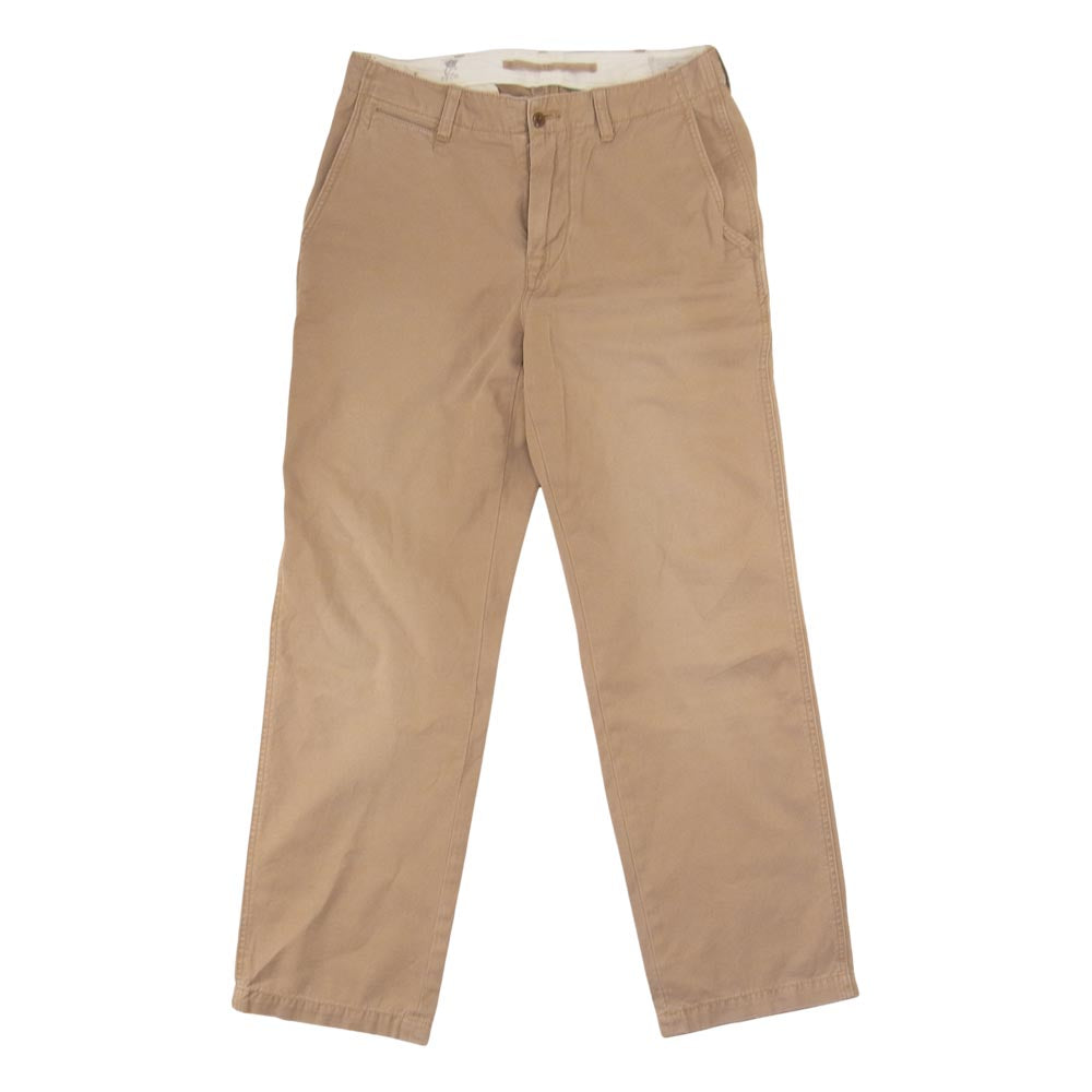RALPH LAUREN ラルフローレン ミリタリー チノ トラウザー ベージュ系 サイズ表記無【中古】