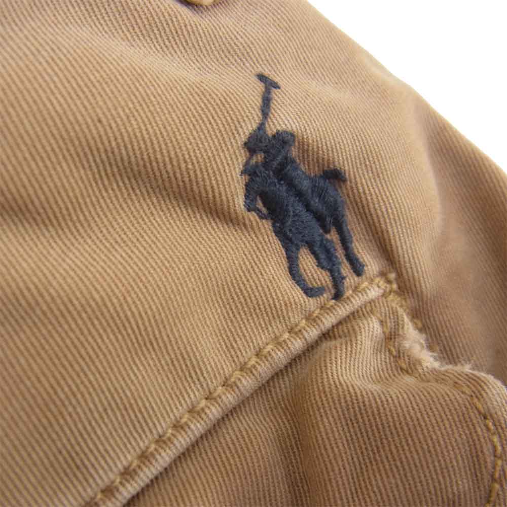 RALPH LAUREN ラルフローレン ミリタリー チノ トラウザー ベージュ系 サイズ表記無【中古】