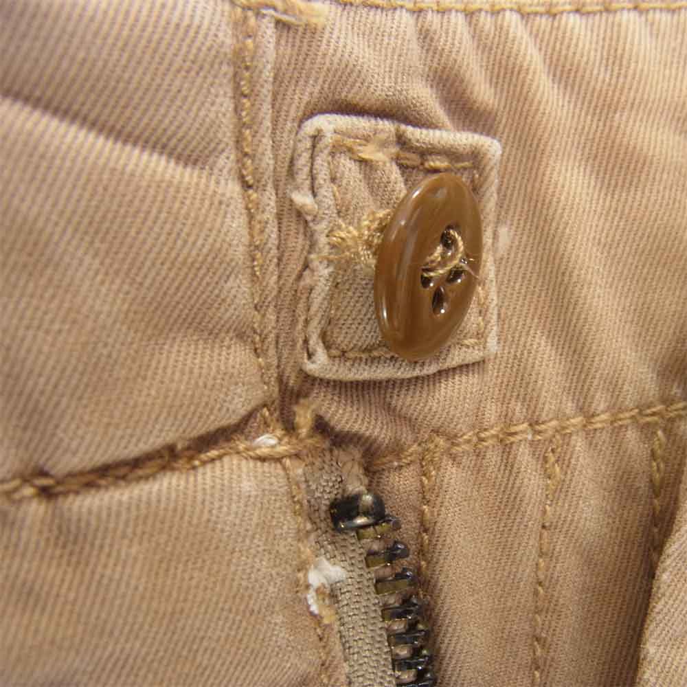 RALPH LAUREN ラルフローレン ミリタリー チノ トラウザー ベージュ系 サイズ表記無【中古】