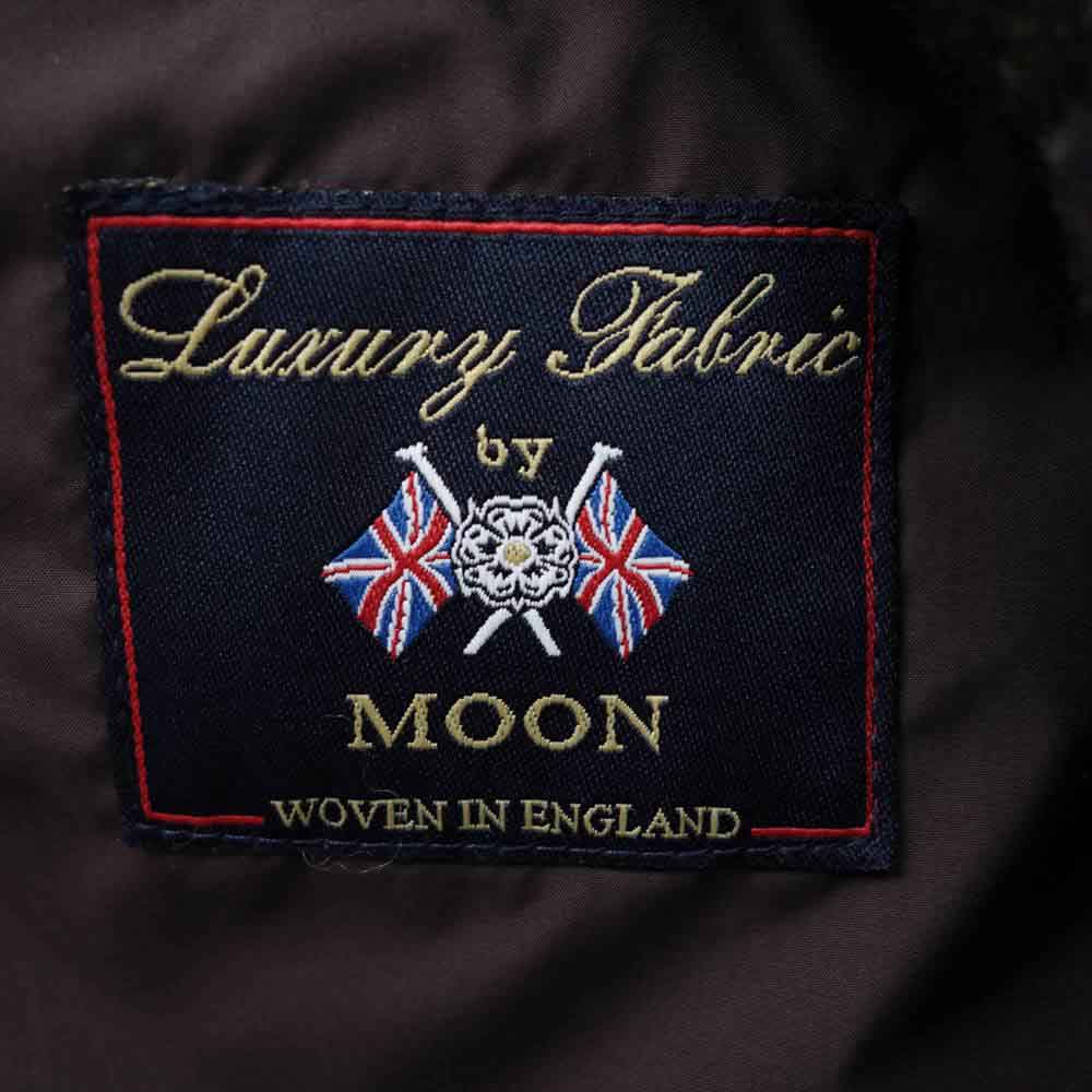 Pherrow's フェローズ MOON ファブリック 仕様 ウール チェック ダウン ベスト ブラウン系 グレー系 40【中古】