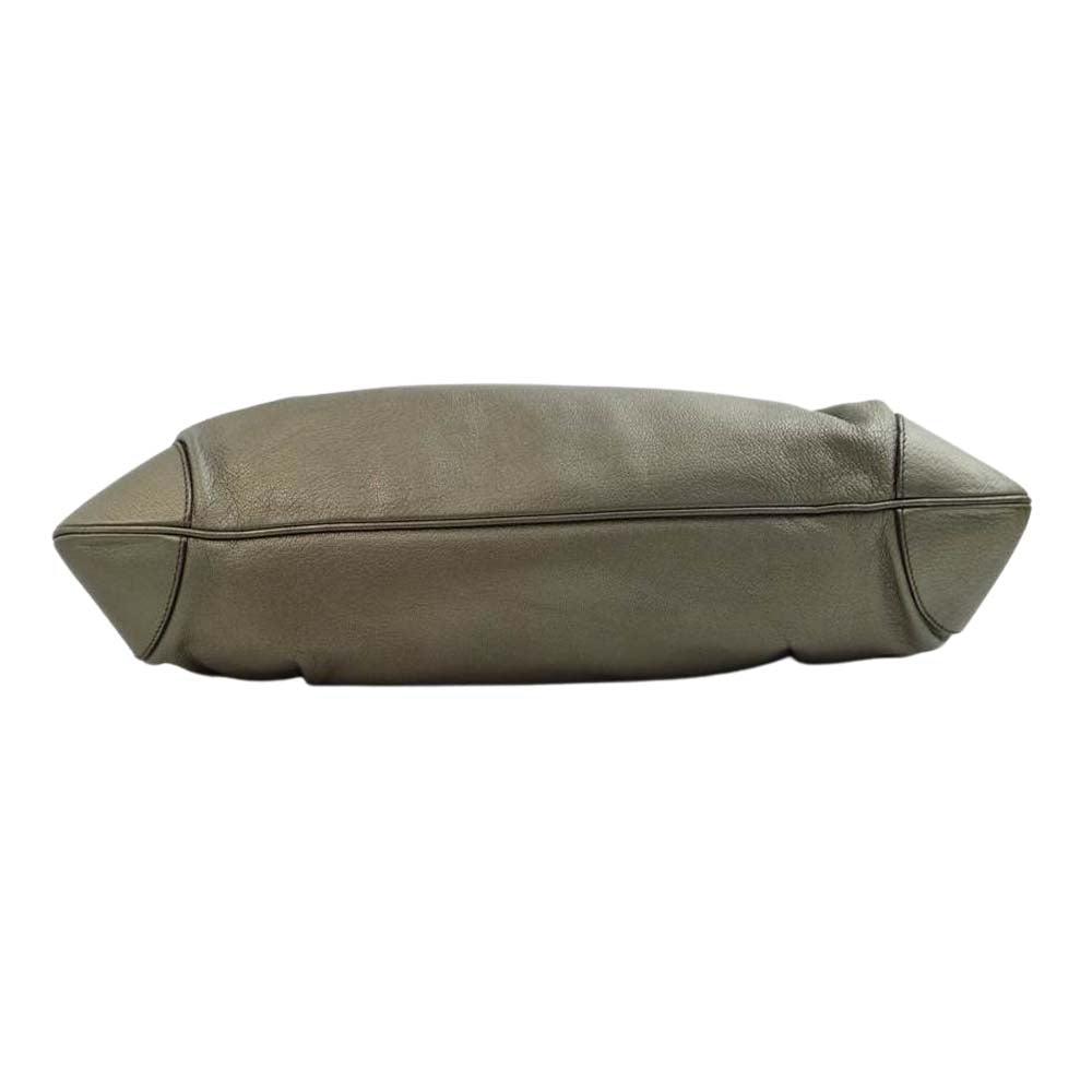 Salvatore Ferragamo サルヴァトーレフェラガモ AB-21 5370 マリッサ ガンチーニ ハンド バッグ ブロンズ系【中古】