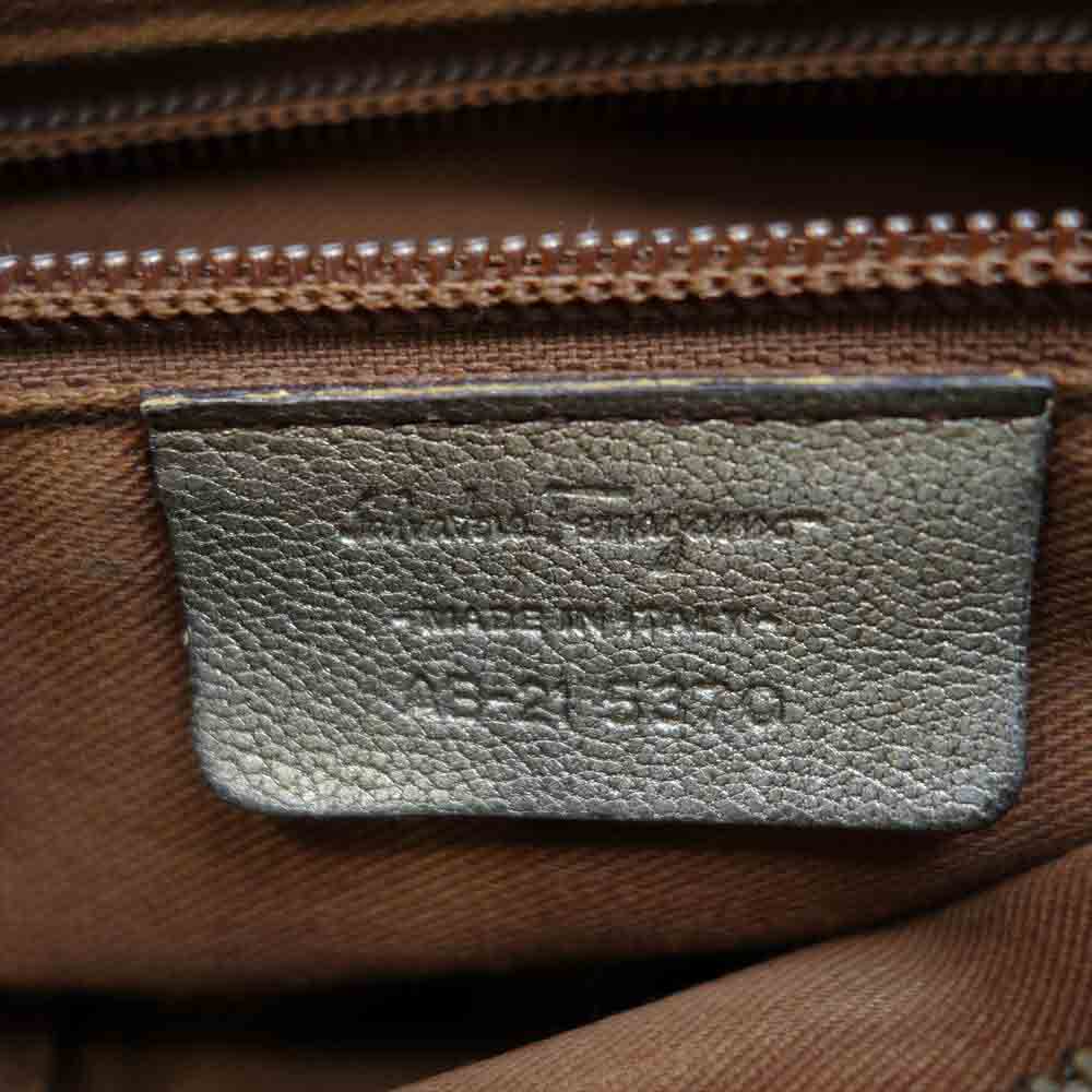 Salvatore Ferragamo サルヴァトーレフェラガモ AB-21 5370 マリッサ ガンチーニ ハンド バッグ ブロンズ系【中古】