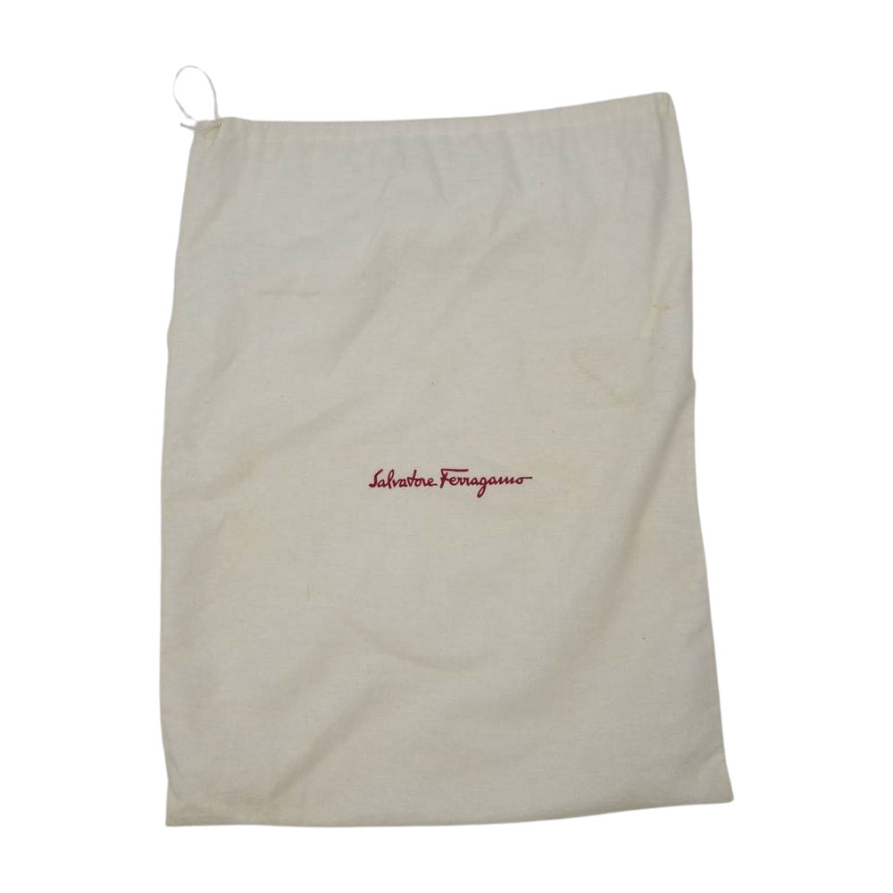Salvatore Ferragamo サルヴァトーレフェラガモ AB-21 5370 マリッサ ガンチーニ ハンド バッグ ブロンズ系【中古】