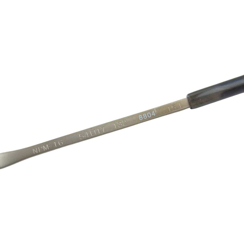 フォーナインズ NPM-16 TITANIUM チタン フレーム 度入り スクエア メガネ 眼鏡 ブラック系 グレー系【中古】