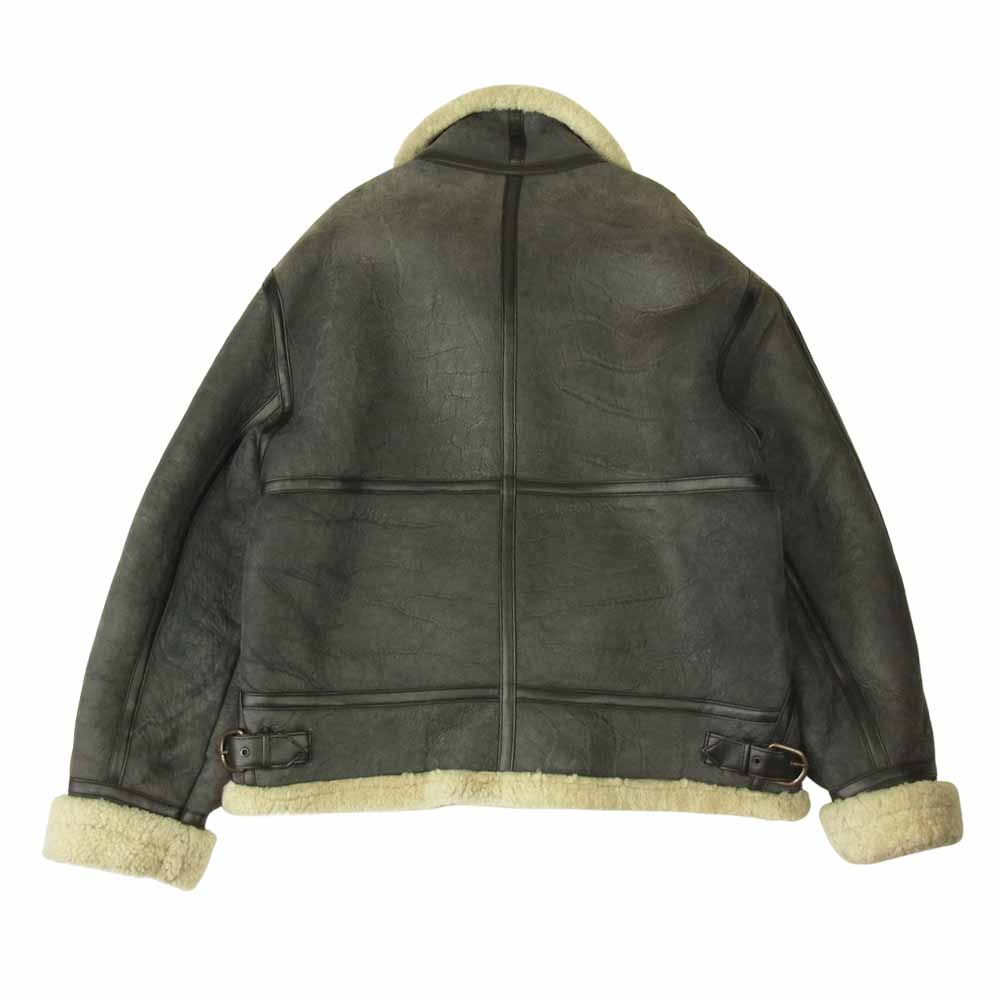 TYPE B-3 ムートン ジャケット ブラック系 M【中古】