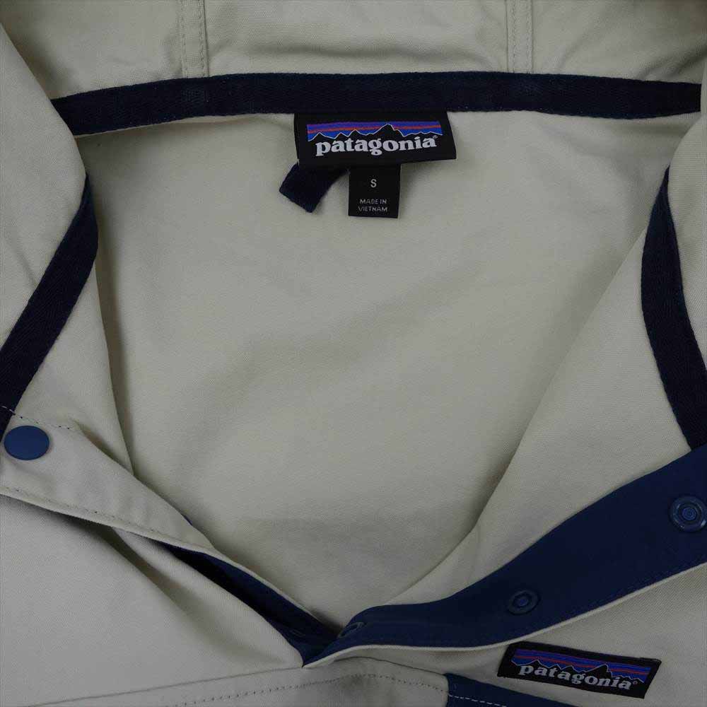 patagonia パタゴニア 19SS 25345 Maple Grove Snap-T P/O メープル グローブ スナップT プルオーバー ジャケット ベージュ系 S【中古】