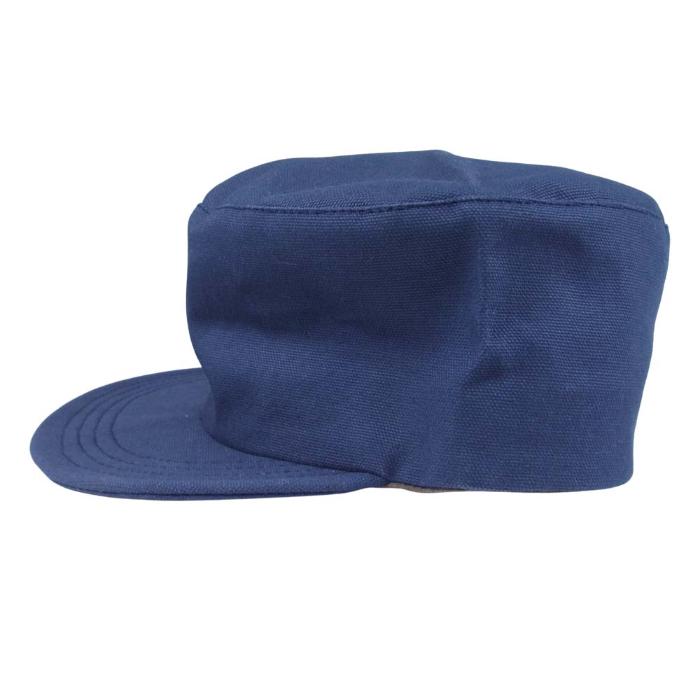 SASAFRAS ササフラス Seeds Box Cap シード ボックス キャップ ネイビー系 7 1/4【中古】