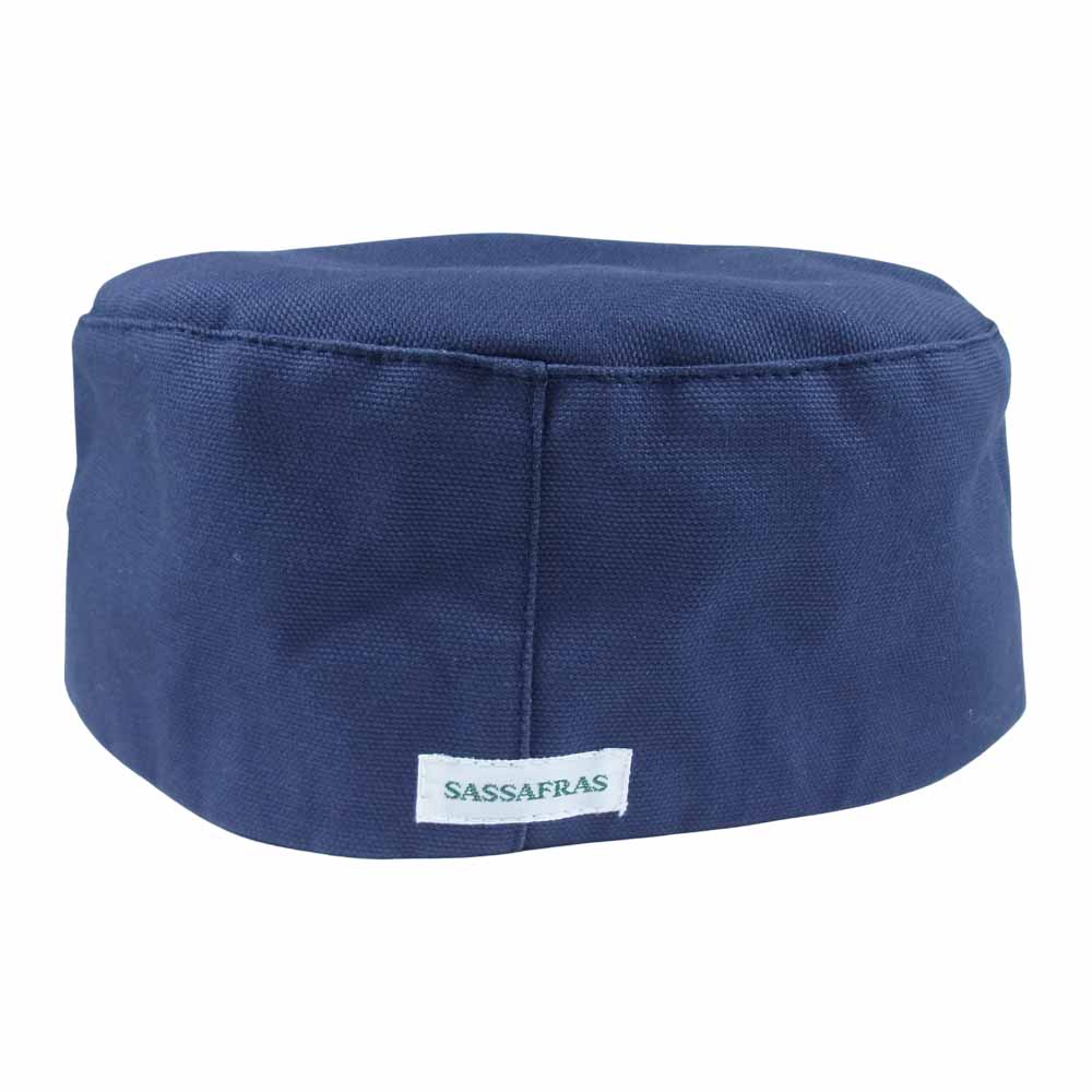 SASAFRAS ササフラス Seeds Box Cap シード ボックス キャップ ネイビー系 7 1/4【中古】