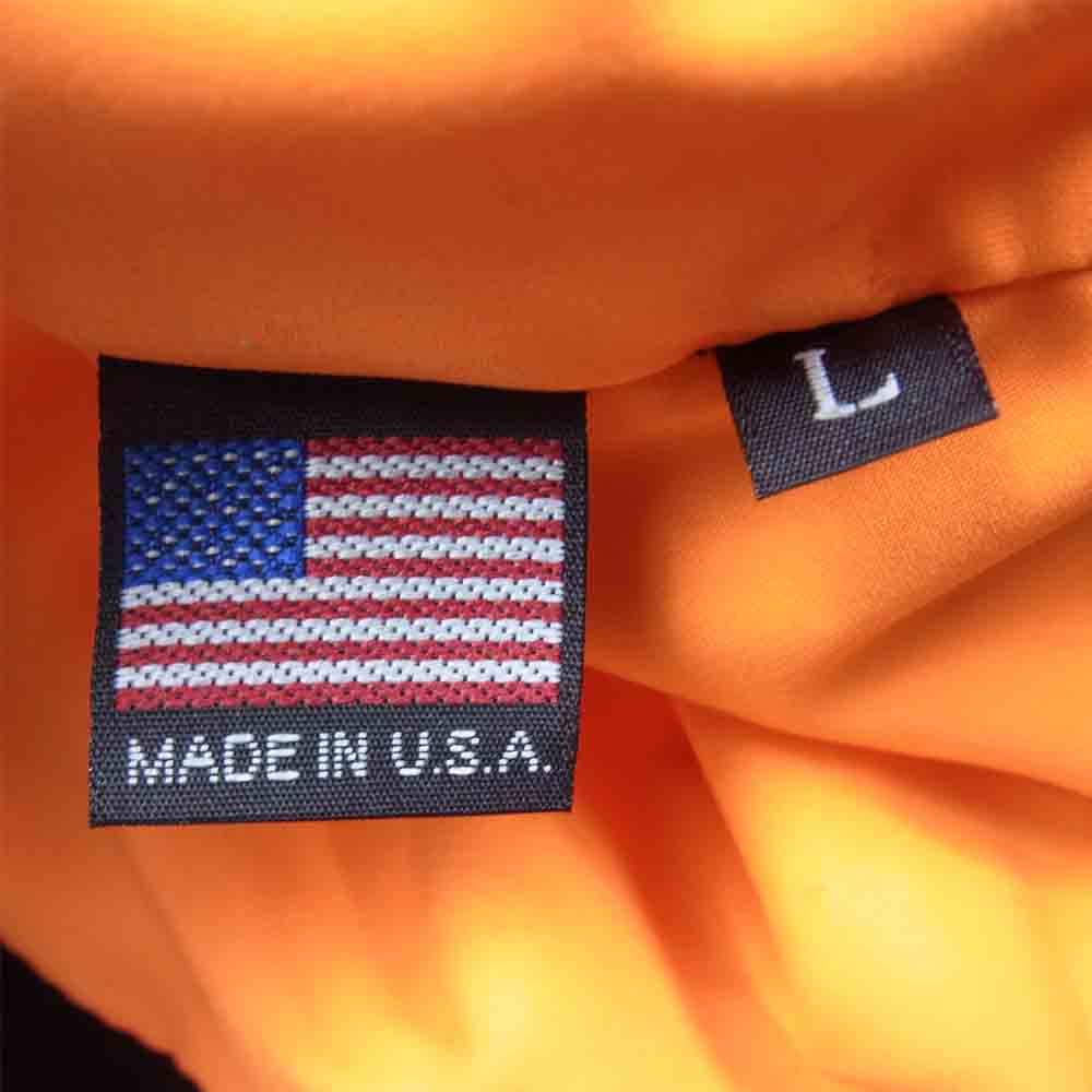 デイ ワン フリース ハット USA製 バケットハット ブラック系 L【美品】【中古】