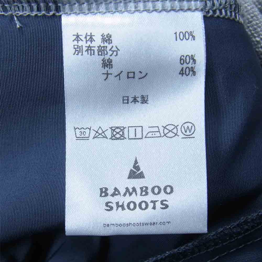 BAMBOO SHOOTS バンブーシュート 2101025 ACTIVE CREWNECK SWEAT SHIRT アクティブ クルーネック スウェット グレー系 L【新古品】【未使用】【中古】