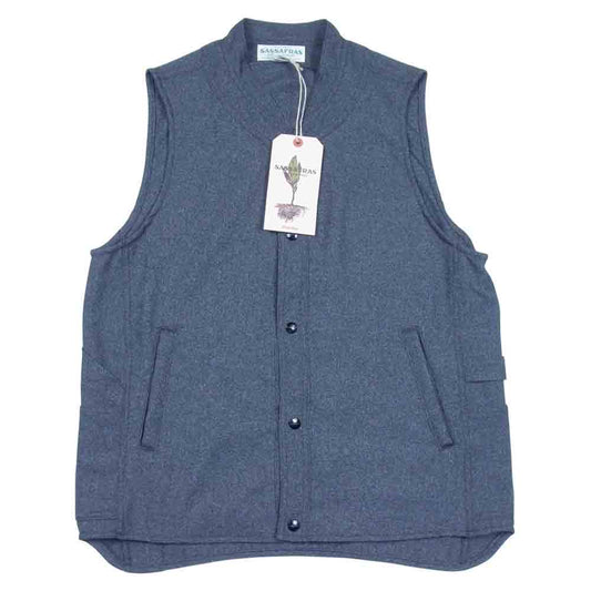 SASAFRAS ササフラス SF-201713 VASE WALL GARDENER VEST ガーデナー ベスト HeatherCharcoal L【新古品】【未使用】【中古】