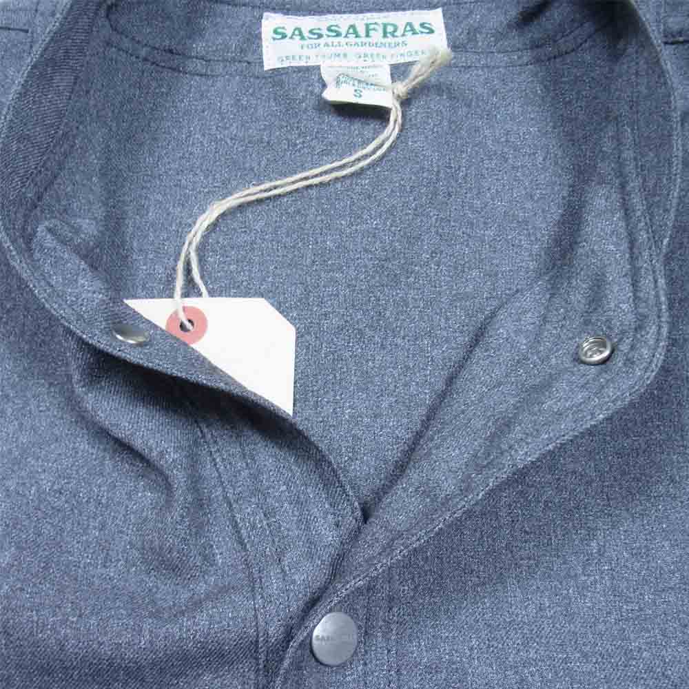 SASAFRAS ササフラス SF-201713 VASE WALL GARDENER VEST ガーデナー ベスト Heather Gray S【新古品】【未使用】【中古】