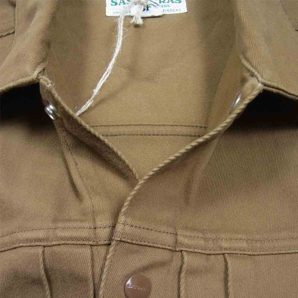 SASAFRAS ササフラス SF-201679 GARDENER JACKE ガーデナージャケット カーキ系 S【新古品】【未使用】【中古】
