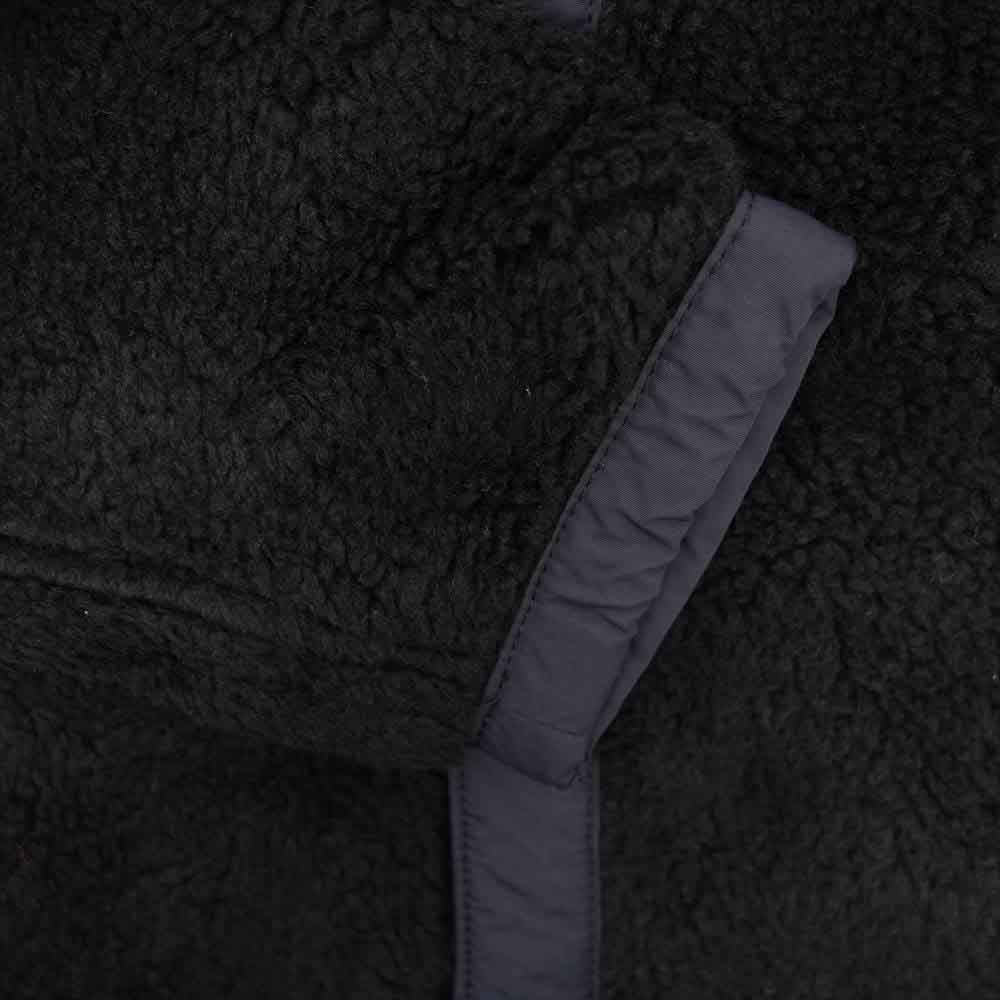 SASAFRAS ササフラス SF-191519 Crazy Gardener Jacket Nylon Quilt Taffeta Boa クレイジーガーデナージャケット ナイロンタフタ ボア ブラック系 L【新古品】【未使用】【中古】