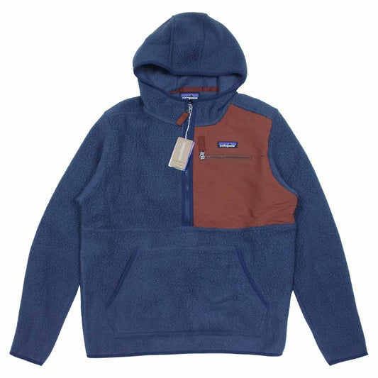 patagonia パタゴニア 21AW 22790 Retro Pile PullOver レトロ パイル プルオーバー ネイビー系 S【新古品】【未使用】【中古】