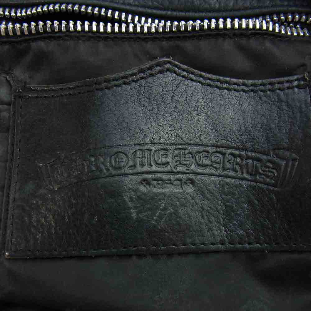 CHROME HEARTS クロムハーツ（原本無） F SLINGER BAG スリンガー レザー ショルダーバッグ ブルー系【中古】