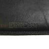 ISAMUKATAYAMA BACKLASH イサムカタヤマバックラッシュ 318-03 ダブルショルダーレザー 製品染め ウォレット ブラック系【中古】